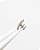Piercing Labret Classic Moissanite - Ouro 18k - Imagem 3