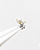 Piercing Labret Fleur Moissanite - Ouro 18k - Imagem 2