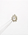 Piercing Labret Maxi Glow Moissanite - Ouro 18k - Imagem 4