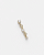 Piercing Labret Pendente Aura Moissanite - Ouro 18k - Imagem 1