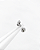 Piercing Labret com Mini Duplo Ball - Titânio - Imagem 4