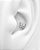Piercing Labret Mini Borboleta com Zircônias - Titânio - Imagem 2