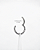 Piercing Argola com Zircônias Bold - Titânio - Imagem 6