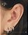 Piercing Argola Lisa de Titânio - Leve, Versátil e Perfeita para Várias Perfurações - Imagem 3