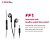 Fone de Ouvido Fiio FF1 Preto Earbud Profissional - Imagem 2