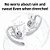 Fone de Ouvido Fiio JW1 Bluetooth Headset Branco - Imagem 2