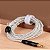 Cabo para Fone de Ouvido TRN TN Plug USB-C - entrada MMCX - Imagem 3