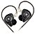 Fone de Ouvido KZ EDX Pro X Preto In-Ear, Retorno de Palco - Imagem 1