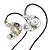 Fone de Ouvido TRN MT1 Branco Dinamico In-Ear Monitor Sem Mic - Imagem 1