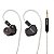 Fone de Ouvido KEFINE Klean Preto IEM 3.5mm Driver Dinâmico 10mm DLC Cabo Destacável 0.78mm 2-Pin - Imagem 3