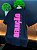 Camiseta Preta | Detalhes Rosa Neon - Imagem 2