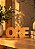 Decoração Ore e confie Marrom - Letreiro Decorativo Fé Inspiração Estilo Presente - Imagem 1