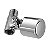 Adaptador Metal 1/2 polegada com Registro para Mangueira 1/4 - Imagem 1