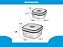 Conjunto 8 Potes Electrolux Herméticos Freezer E Microondas - Imagem 7