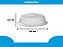 Tampa Para Microondas Electrolux Transparente Original 26cm - Imagem 4