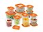Conjunto 12 Potes Laranja Continental Freezer E Microondas - Imagem 1