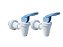 Kit 2 Torneiras Branca Alavanca Azul Bebedouro IBBL PFN 2000 - Imagem 1
