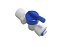 Adaptador de 1/4" para 1/2" com Registro e Engate Rápido - Imagem 3
