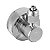 Conexão para Mangueira de Água 1/4" e Rosca 3/4" - Metal - Imagem 1