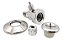 Adaptador Cromado ABS 1/4 Esmaltec, IBBL, Consul, Electrolux - Imagem 2