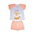 Pijama Floresta Raposa Adulto - Uatt - Imagem 1