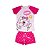 Pijama Short Infantil Feminino Bonie 10 Anos - Uatt - Imagem 1