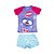 Pijama Short Infantil Feminino Bubu 4 Anos - Uatt - Imagem 1