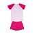 Pijama Short Infantil Feminino Bonie 6 Anos - Uatt - Imagem 2