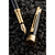 Caneta Metal President Tinteiro Preta - Crown - Imagem 5