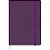 Caderno Capa Dura Fitto M Cambridge Roxo 80 Fls -Tilibra - Imagem 1