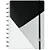 Caderno Grey Glam Grande - Caderno Inteligente - Imagem 1