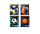 Caderno Universitário 1 Matéria 80 Fls Basketball - Tilibra - Imagem 1