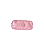 Estojo Escolar 2 Zíper PVC Rosa Claro - Vmp - Imagem 1