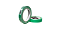 Fita Crepe Mask Automotiva 18mmX50m Verde - Adelbras - Imagem 1