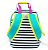 Mochila Pop Com Alça Fun Colors - Uatt - Imagem 2