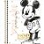 Caderno Colegial Mickey 10 Matérias - Tilibra - Imagem 1