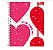 Planner Espiral Médio Love Pink 2021 Sortido - Tilibra - Imagem 3