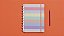 Caderno Arco-Iris Pastel Grande - Caderno Inteligente - Imagem 1