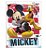 Caderno Universitário Brochura Mickey 80 Folhas - Tilibra - Imagem 2