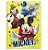 Caderno Universitário Brochura Mickey 80 Folhas - Tilibra - Imagem 1