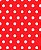 Colorset Vermelho Com Bolinhas Brancas 48x66 - VMP - Imagem 1