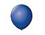 Balão 7 Liso Com 50 Azul Cobalto - São Roque - Imagem 2