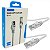 Cabo Rede 3 Metros RJ45 CFTV CAT6 Com Conector Banhado a Ouro - Imagem 1