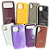 Capa Case Silicone Aveludado para IPhone 11 12 13 14 15 16 Pro Max Com Embalagem CORES CONFORME ESTOQUE - Imagem 1