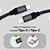 Cabo Carregador Hmaston  Usb Tipo C com Tipo C Rápido Turbo 65w - Imagem 2