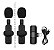 Microfone Lapela Duplo Wireless K9 Iphone SmartPhone IOS - Imagem 4