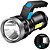 Lanterna Recarregavel Usb LED KAPBOM KA L1779 Portátil 14.7cm - Imagem 1