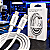 Cabo KAIDI 2 Metros Turbo Usb-c Tipo c Para Tipo C Pd 60w - Imagem 3