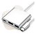 Adaptador Hub USB-C 3 em 1 com HDMI + USB 3.0 + USB-C para Notebook Celular e Monitor - Imagem 2