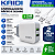 Carregador KAIDI Dual USB 2.4A com 2 Portas + Cabo USB-A para USB-C Tipo C - Imagem 1